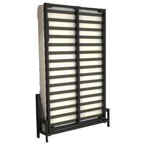 Estructura de <span class=keywords><strong>Cama</strong></span> Murphy Manual Vertical y <span class=keywords><strong>Horizontal</strong></span> DIY, Fácil de Instalar y Operar, Mecanismo Plegable Oculto <span class=keywords><strong>para</strong></span> <span class=keywords><strong>Cama</strong></span> de Pared <span class=keywords><strong>para</strong></span> Hotel - Product Image 4