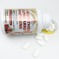 OEM Super Complément Herbal Éclaircissant pour la Peau L-Glutathion Alpha Arbutine Comprimé à Haute Activité Nutritionnelle