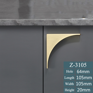 Wholesale Gold <strong>Black</strong> Zinc Alloy Cabinet <strong>Knobs</strong> and Handles Kitchen Cupboard <strong>Door</strong> Pulls European Drawer Furniture Hardware Z-3105 - Product Image 6
