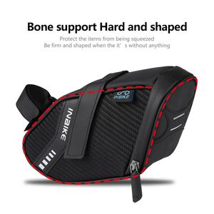 Gran oferta bicicleta grava bicicleta sillín bolsa ciclismo elegante bicicleta bolsa Spote bicicleta sillín bolsa - Product Image 3