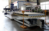 Vente Flash : Routeur CNC à Double Tête Pneumatique 1325 pour le Bois avec Système d'Alimentation et de Déchargement Automatiques