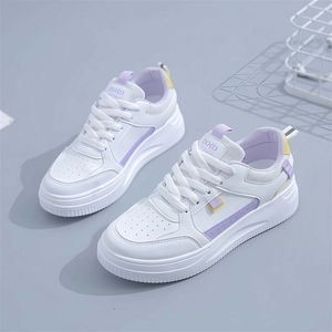 Chaussures pour femmes, baskets polyvalentes à semelles souples et confortables, plateforme - Product Image 1