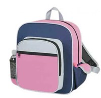 600D Polyester Schulrucksack mit stilvollem Unisex-Design, farbenfroher Anti-Diebstahl-Rucksack mit Innenfutter und Reißverschluss für Kinder