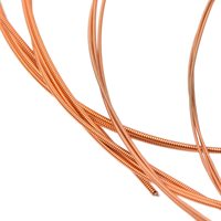 Directement de l'usine Cordes de guitare acoustique 12 cordes Accessoires d'instruments de musique en acier pour guitares électriques et basses