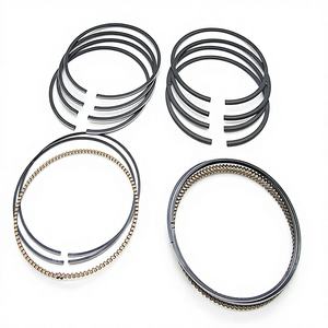 Segments de piston de haute qualité 46-785-01 STD/0,50 mm en aluminium pour moteurs à essence VW Kubota, compatibles avec les voitures - Product Image 1