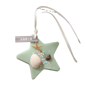 Seashell Ocean Scented Wax Sheet <b>Wardrobe</b> <b>Hanging</b> Aroma Pendant Long Lasting Deodorant Fragrance Decor - Product Image 5
