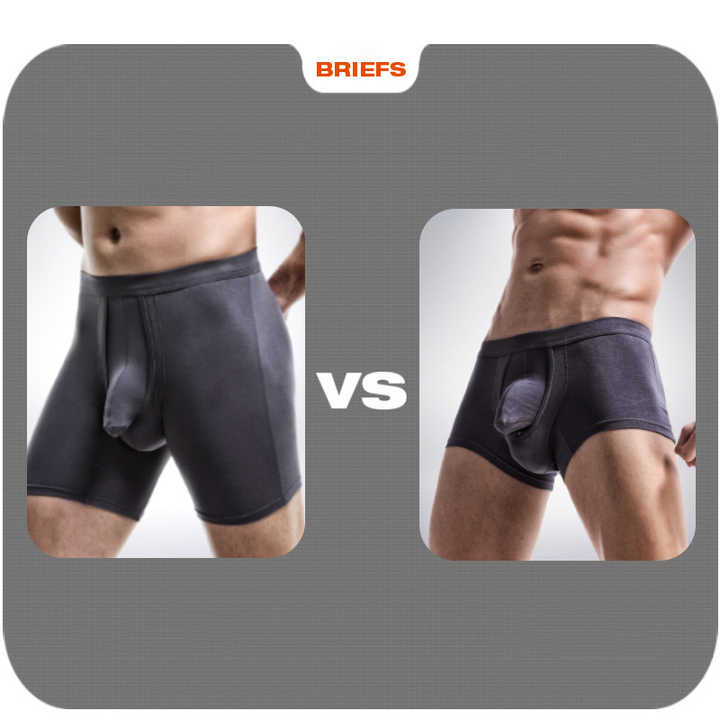 Separation Boxers Men's Underwear Scrotum Bracket Bboxers Gun Pouch Separation Breathable ...
