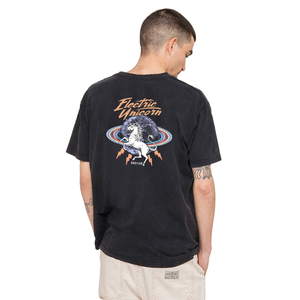 Oferta de Verano: Camiseta Casual para Hombre, 100% Algodón, Estilo Vintage Lavado, Personalizable con Impresión Digital OEM, Cuello Redondo, Transpirable y Anti-Pilling - Product Image 5