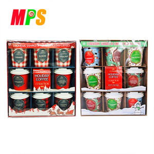 프라이빗 라벨 OEM 9개 개별 포장 향이 첨가된 홀리데이 커피 미니컵 인스턴트 파워 커피 - Product Image 6