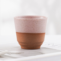Vente directe d'usine, tasse à thé en céramique japonaise, tasse à thé en terre cuite, tasse à café arabe