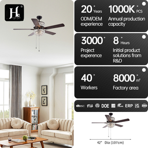 52-inch modern wooden <b>light</b>-emitting diode <b>ceiling</b> fan with DC motor <b>remote</b> <b>control</b> & 5 blades - Product Image 4