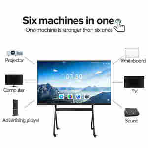 T-C286I 86Inch Đa Chức Năng 800W Xây Dựng Trong Máy Ảnh Bảng Tương Tác Cho Lớp Học Thông Minh Viết Hội Đồng Quản Trị Với CB Giấy Chứng Nhận - Product Image 5