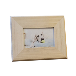 Customized personality picture shadow box unfinished wood photo frames