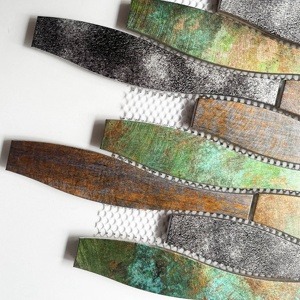 Azulejos de Mosaico Metálico Modernos, Resistentes al Agua, Ecológicos, de Lujo, con Diseño de Bola de Boliche, para Sala de Estar, Baño, Cocina, Revestimiento de Paredes, <span class=keywords><strong>Villa</strong></span> - Product Image 6