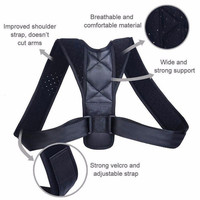 Correcteur de posture, ceinture de protection pour la clavicule, la colonne vertébrale et le dos, antidérapante, respirante, en spandex et nylon, pour femmes et hommes, soutien dorsal réglable