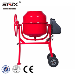 Mezcladora de Cemento y Concreto Portátil Eléctrica con Motor Diésel de Alta Calidad de 180L-260L, Descarga Manual - Product Image 2