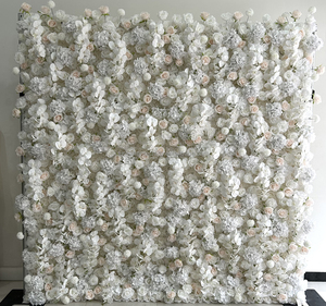 Décor de toile de fond de mariage luxueux de mur de <span class=keywords><strong>plumes</strong></span> blanches éthérées <span class=keywords><strong>avec</strong></span> <span class=keywords><strong>des</strong></span> accents de panache doux - Product Image 6