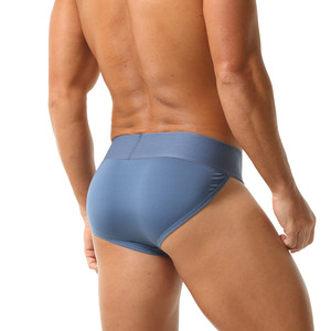 Calzoncillos Ajustados de Bambú para Hombre con Diseño 3D y Logotipo Personalizado, Calzoncillos Transpirables de Spandex para Hombre, Ropa Interior al por Mayor para Hombre - Product Image 3