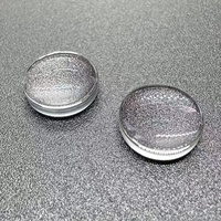 Lentille de collimation en verre asphérique de 9 mm, EFL 15 mm avec revêtement antireflet OEM pour lumière laser ou LED