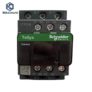 Contacteur AC industriel série LC1D09F7, interrupteur de commande de puissance 3P pour le contrôle des moteurs et les systèmes d'automatisation, panneau électrique - Product Image 1