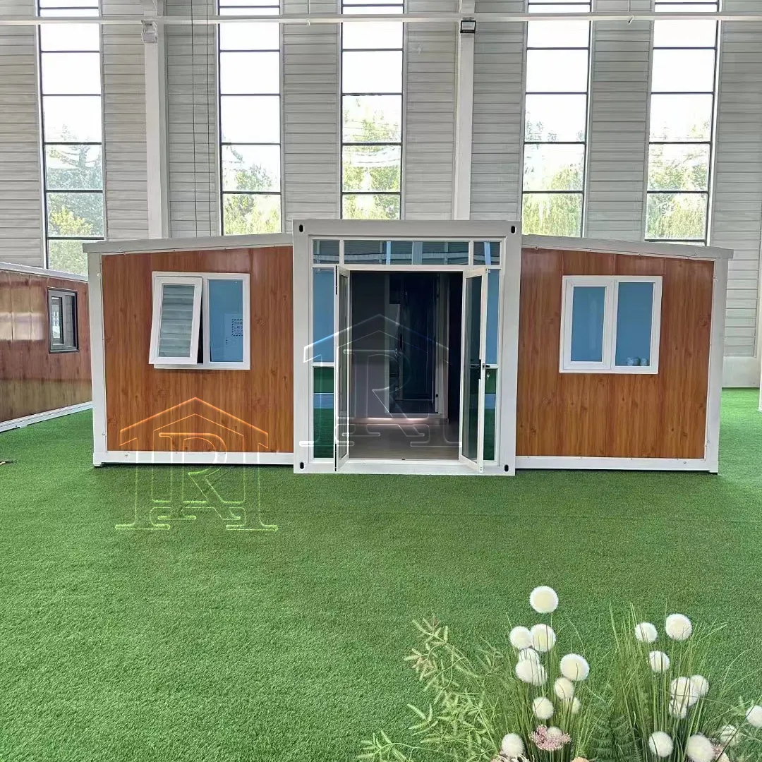 Aanpassen 74 M2 3 Slaapkamers Prefab Opvouwbaar Containerhuis Uitbreidbaar Containerhuis Modern Geluiddicht Geprefabriceerd Huis