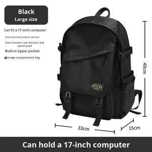 Sẵn Hàng baike cặp đi học unisex mô hình mới học sinh trung học Ba lô máy tính xách tay thương hiệu lớn hợp thời trang - Product Image 6