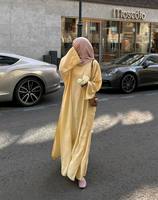 Dubai Luxus Modest Fashion Hosenset Premium Langer Cardigan Passender Innenanzug Islamische Bürokleidung Hochzeit Kulturelle Eleganz