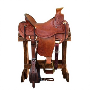 Silla de Montar Inglesa de Cuero Genuino de Búfalo BS International, Modelo NA53, Hecha a Medida, Ecológica, con Estructura de Madera y Acero SUS304, la Más Vendida - Product Image 2