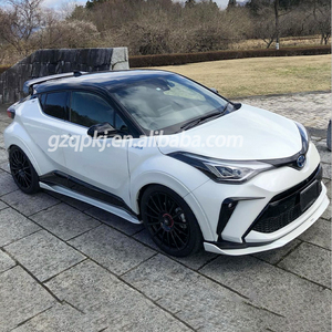 Kit de Carrocería para Toyota <span class=keywords><strong>C</strong></span>-<span class=keywords><strong>HR</strong></span> 20-23, Kit de Carrocería Estilo Artan para Toyota CHR, Incluye Labio Delantero, Faldón Lateral, Labio Trasero, Alerón, Difusor y Parachoques - Product Image 2