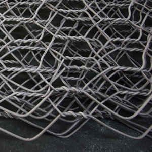Boîte à écran tissée hexagonale en métal fort panier planteur sac corde <span class=keywords><strong>Grillage</strong></span> PVC enduit Gabion fil clôture rouleau treillis métallique en fer - Product Image 2