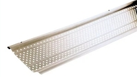 Tôles perforées en aluminium résistantes à la corrosion pour toitures, filtres anti-feuilles, protection de gouttière, couvercles de drainage en maille métallique en acier, service de découpe