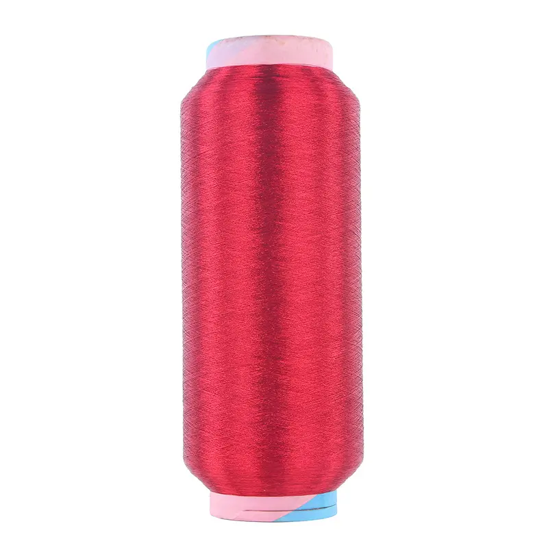 High Quality MS ST-Type Polyester Embroidery Machine Threads Metallic Yarn big cone packing