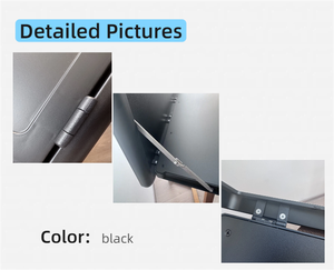 Tavolo da Picnic Pieghevole <span class=keywords><strong>Nero</strong></span> 800*450mm per Roulotte, Rimorchio, Camper, Fornitura Diretta dalla Fabbrica - Product Image 6