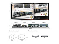 Enfants Puzzle Éducation Drôle Jouer Jeu Compétitif Cadeau Jouets B/O Électrique Rail Voiture Train Jouets Avec Sons Lumière Pour Les Enfants