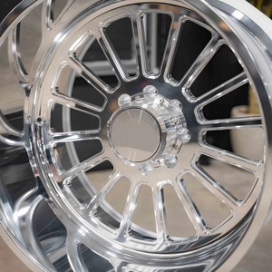 Jantes JUWA forgées 24x14J 8x170 pour <span class=keywords><strong>Ford</strong></span> F250 Silverado RAM 1500, largeur personnalisée 22x12J 26x14J 10J-12J disponible, finition polie, jantes à rebord profond - Product Image 6