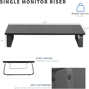 Support de moniteur en métal réglable ergonomique et étanche, rehausseur de bureau <span class=keywords><strong>pour</strong></span> écran/clavier/ordinateur <span class=keywords><strong>portable</strong></span>/petite télévision, rangement, étagère de rangement - Product Image 3