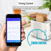 Sonoff — chauffe-eau Wifi intelligent Ewelink, chaudière à eau, WiFi, panneau tactile, application Ewelink, télécommande vocale, minuterie, fonctionne en extérieur, alexa