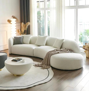 Canapé en bois au design européen de qualité supérieure pour chambre à coucher, salon, hôtel et appartement, meubles de maison - Product Image 1