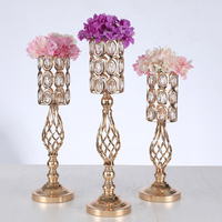 Support à fleurs style sirène européen pour décoration de mariage, conteneur central pour banquet d'hôtel, arrangement floral pour réception de mariage