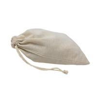 Pochette en coton réutilisable de haute qualité avec cordon de serrage, anti-poussière, personnalisable, imprimée, pour chaussures/cadeaux/épicerie/emballages/montres