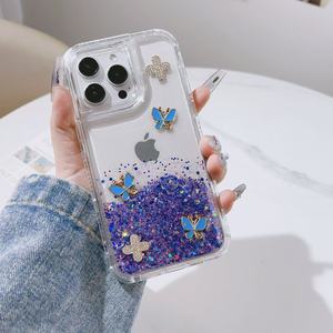 Ốp điện thoại di động fundas Para celular Epoxy long lanh cho Oppo <span class=keywords><strong>A5</strong></span> Pro 5G 4G <span class=keywords><strong>A5</strong></span> 5g <span class=keywords><strong>2025</strong></span> realme 14 5g realme 14 Pro 5g - Product Image 1