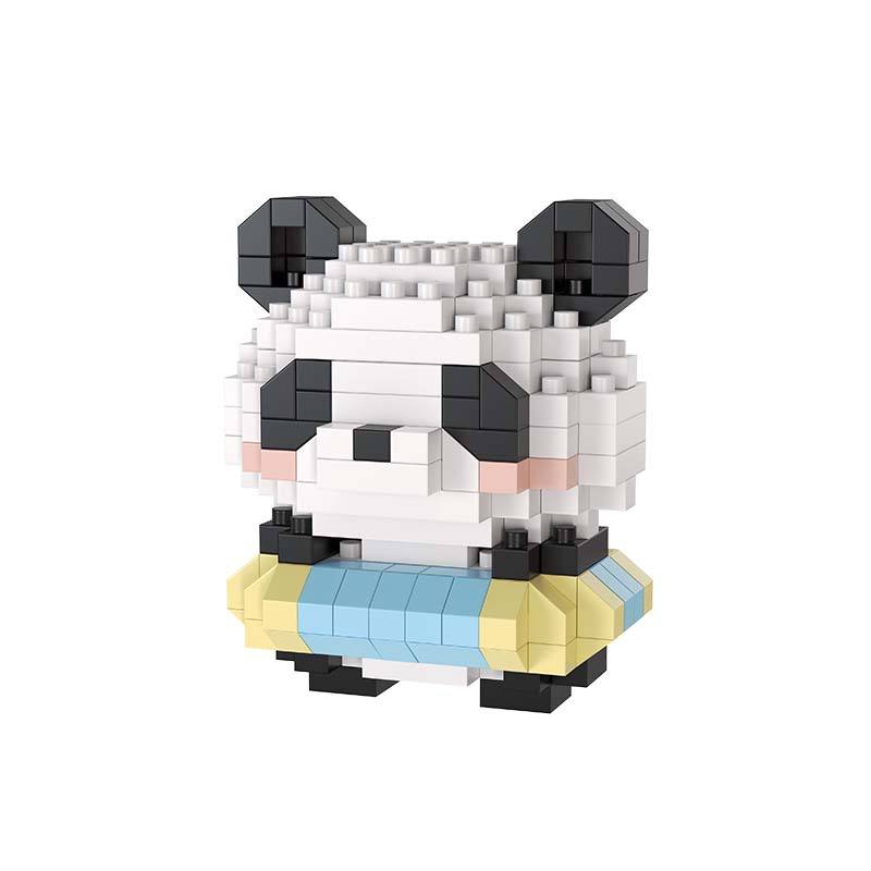 Flotador de piscina con forma de panda