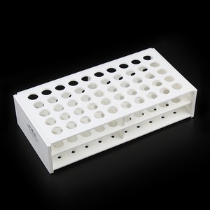 Soporte para Tubos de Ensayo de Plástico Jiangsu Xinkang, 40/50 Orificios, 13/16/22 mm, para Esterilización a Alta Temperatura - Product Image 1