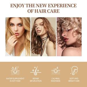 Q8 24K Gold Hair Smoothing & Thickening Serum para el tratamiento del cabello y amplificar el resultado de permanente/color - Product Image 5