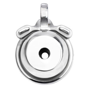 Jaula de Castidad Plana FRRK, Jaula de Castidad Masculina Invertida con Bola, Jaula de Castidad Negativa con Catéter, Juguetes Sexuales BDSM para Hombres, Castidad para Travestis - Product Image 4