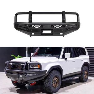 Parachoques Delantero de Acero para Toyota <span class=keywords><strong>Land</strong></span> <span class=keywords><strong>Cruiser</strong></span> LC71 LC76 LC78 LC79 LC100 LC250 LC300 BYD Leopard <span class=keywords><strong>5</strong></span> BJ40 Tank 400 G700 Hilux - Product Image 2