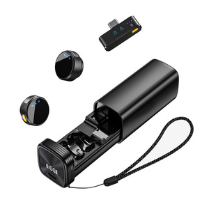 Micrófono Magnético Inalámbrico <span class=keywords><strong>A3</strong></span> 2.5G con Cancelación de Ruido ANC, Distancia de Transmisión de 80 Metros para Transmisión en Vivo desde Teléfonos Móviles - Product Image 1