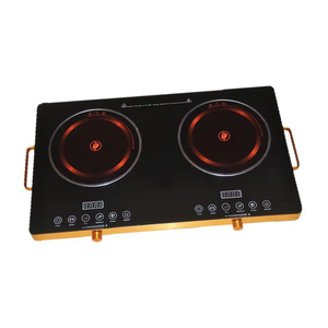 Cuisinière à induction AC blanche 2000w, cuisinière à induction électrique double brûleur portable, vente chaude, cuisinière à induction à 2 plaques - Product Image 1