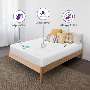 <span class=keywords><strong>Funda</strong></span> de colchón resistente al agua para hotel y hospital, colchón de cama con <span class=keywords><strong>cremallera</strong></span>, precio al por mayor - Product Image 3