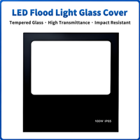 Panneau de verre trempé de remplacement, pièce de rechange pour la réparation de lampes à LED